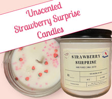 Load image into Gallery viewer, UNSCENTED  Strawberry Surprise Candle