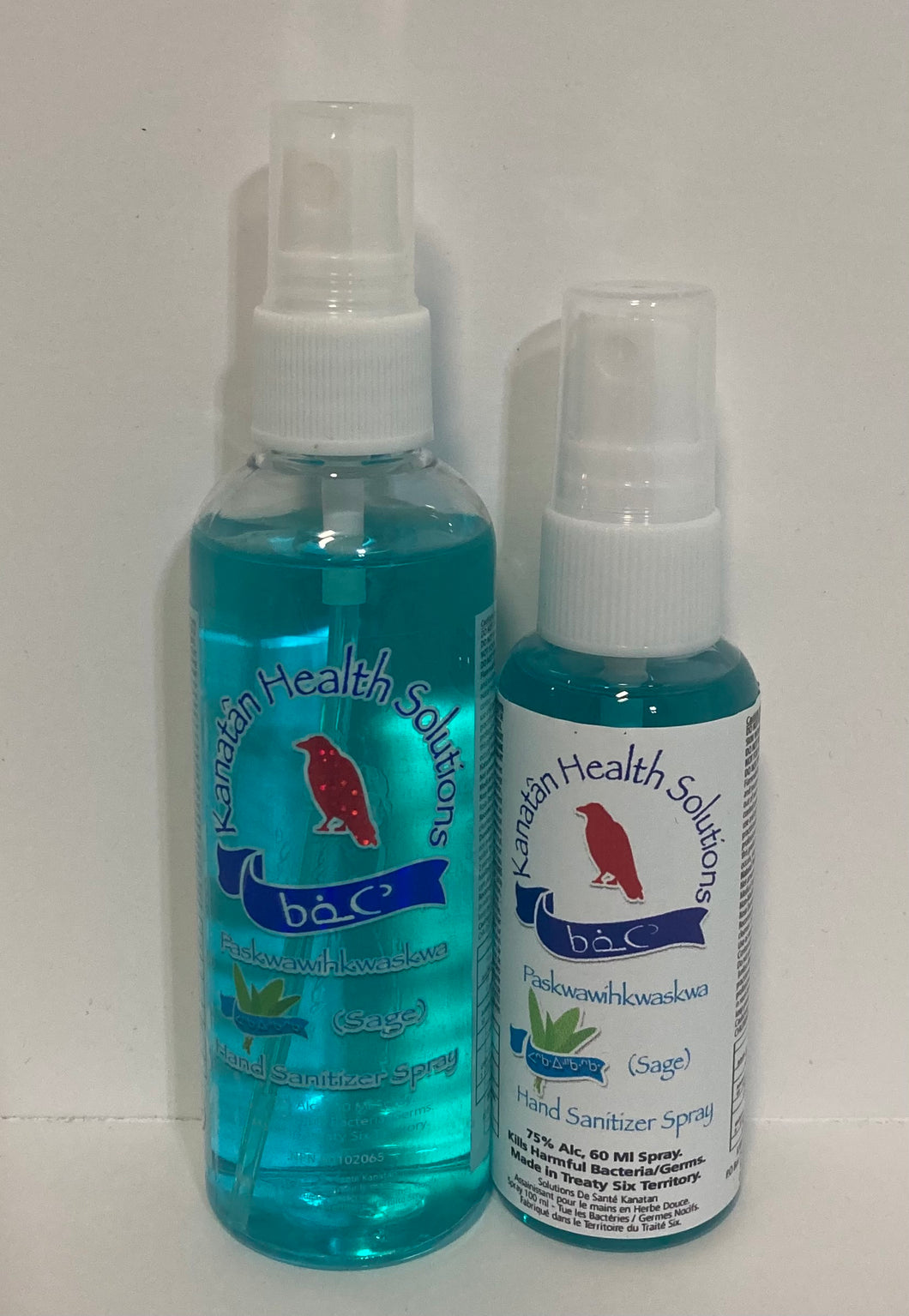 Sage Hand Sanitizers Duo (100 ml + 60ml) Sprays