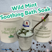 Load image into Gallery viewer, Wild Mint Soothing Bath Soak