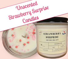 Load image into Gallery viewer, UNSCENTED  Strawberry Surprise Candle
