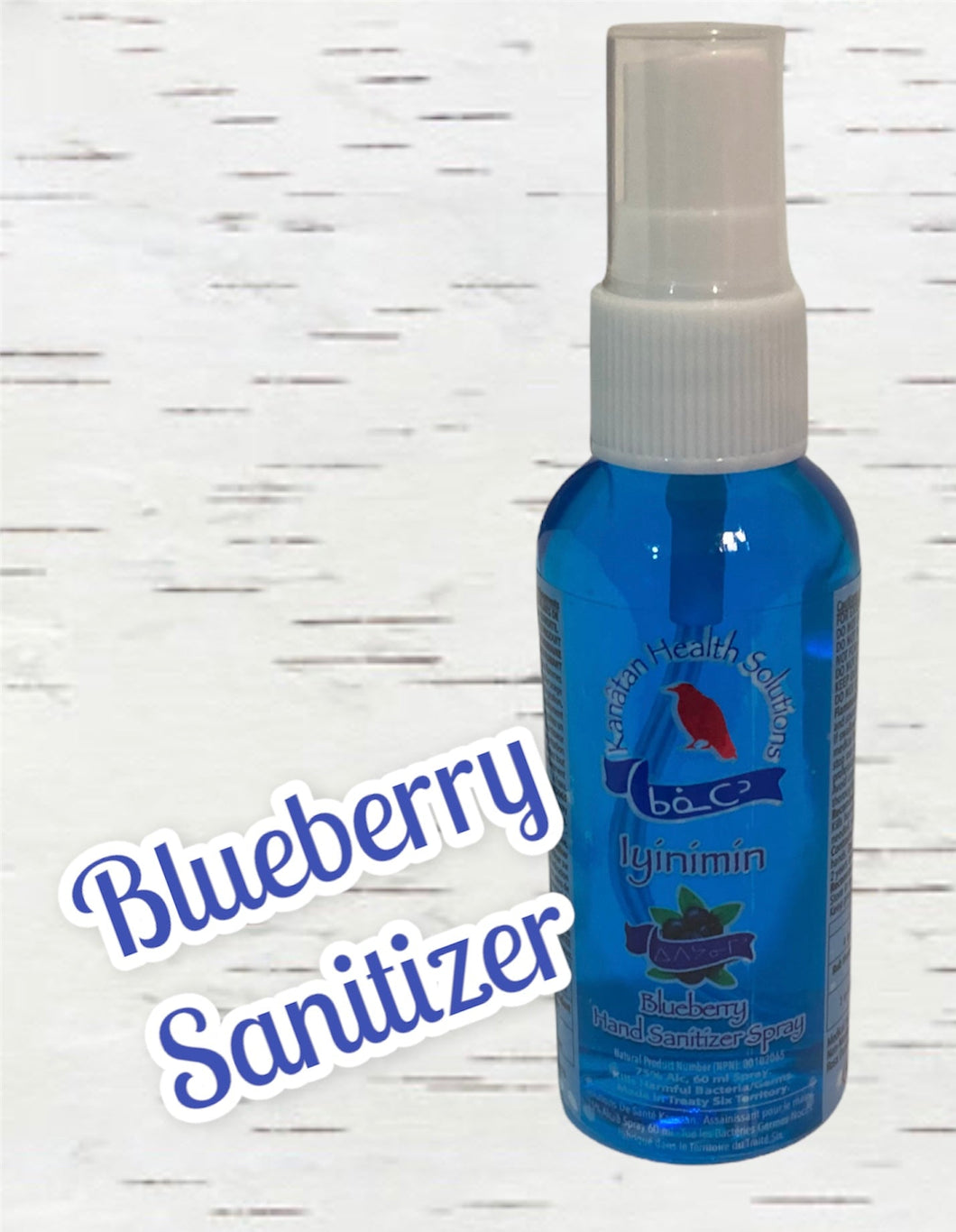 Blueberry 60 ml Hand Sanitizer Spray