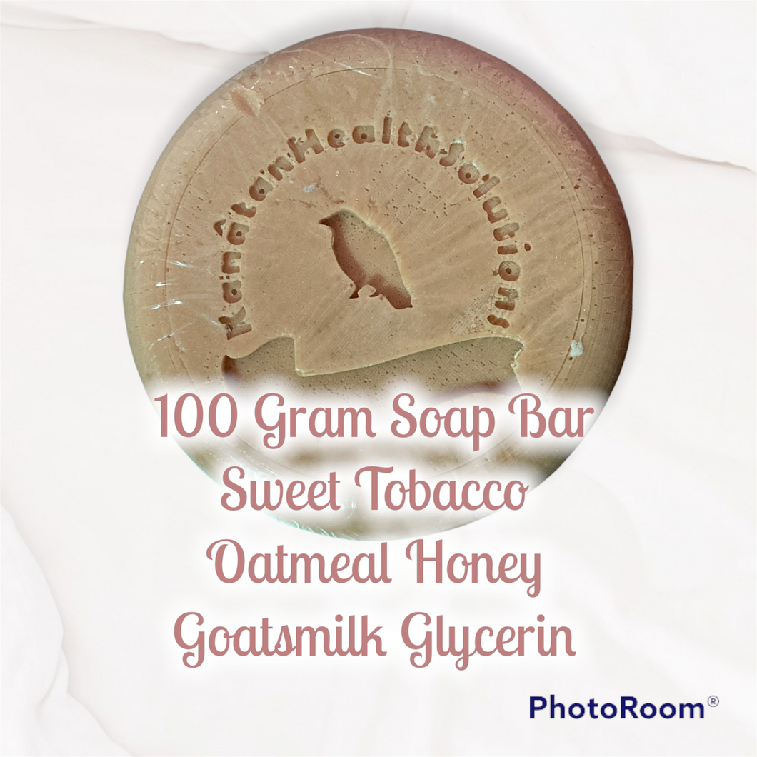 Sweet Tobacco Goatsmilk-Glycerin Bar Soap