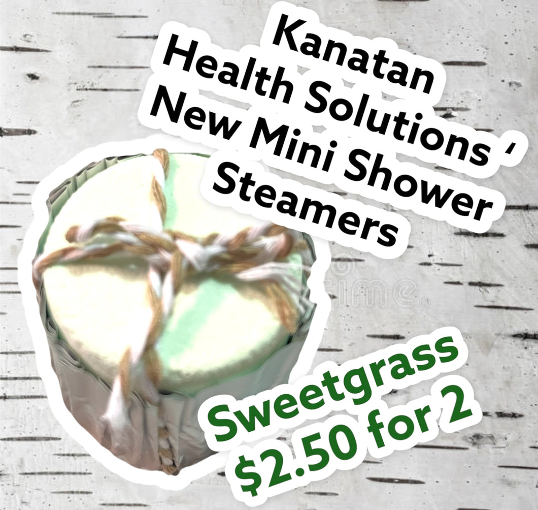 Mini Shower Steamers - Sweetgrass