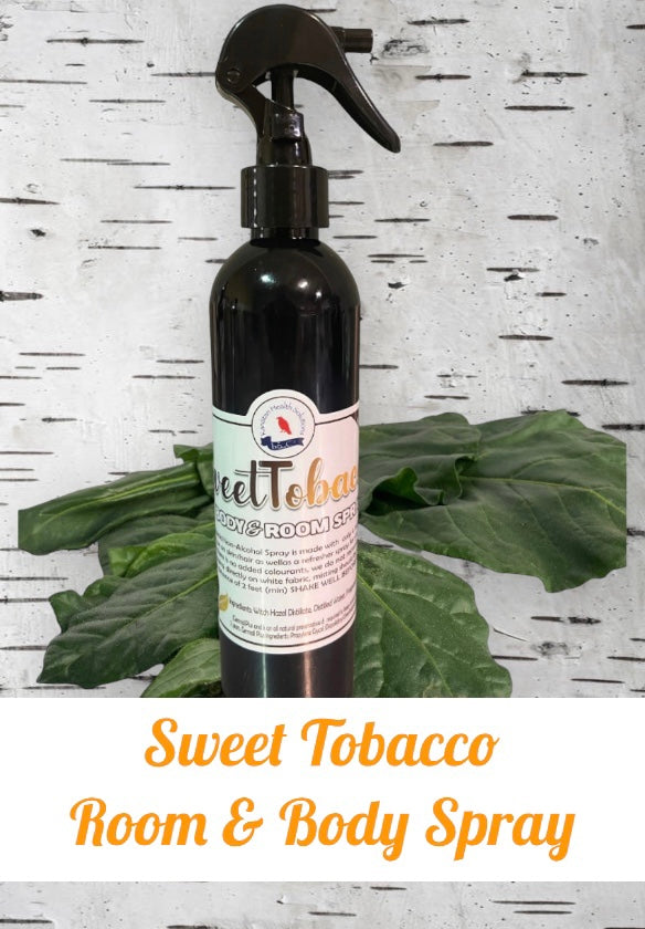 Sweet Tobacco Body & Room Spray (Smokeless Smudge) Kanatan Health