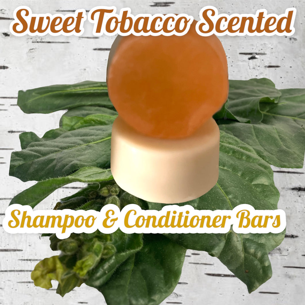 Sweet Tobacco Mini Shampoo & Conditioner Bars