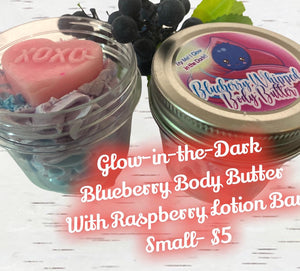 Blueberry Whipped Body Butter - 4 Fl Oz/125 ml Jar