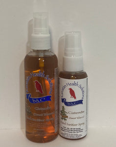 Sweet Tobacco Hand Sanitizers Duo (100 ml + 60ml) Sprays