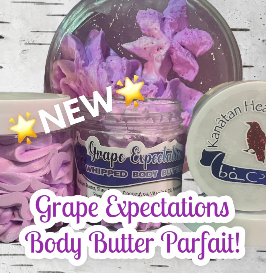 Small Jar Grape Expectations Body Butter Parfait - 4 Fl Oz/125 ml Jar