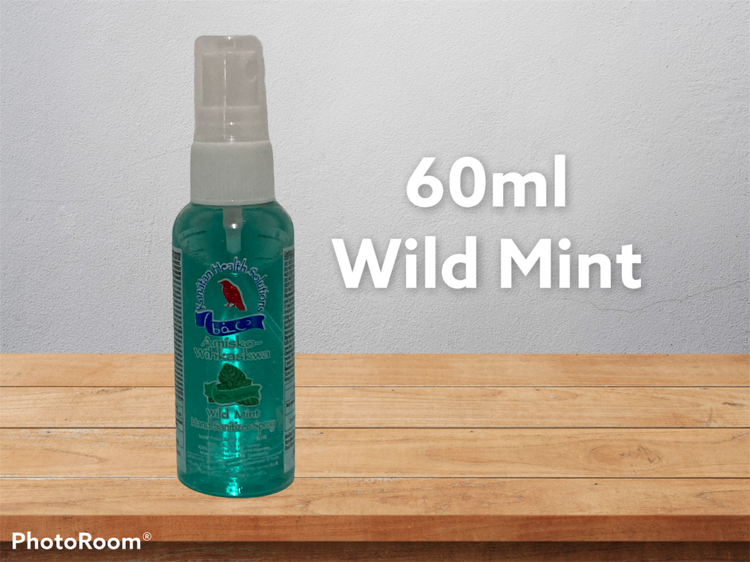 Mini-Wild Mint Hand Sanitizer Sprays